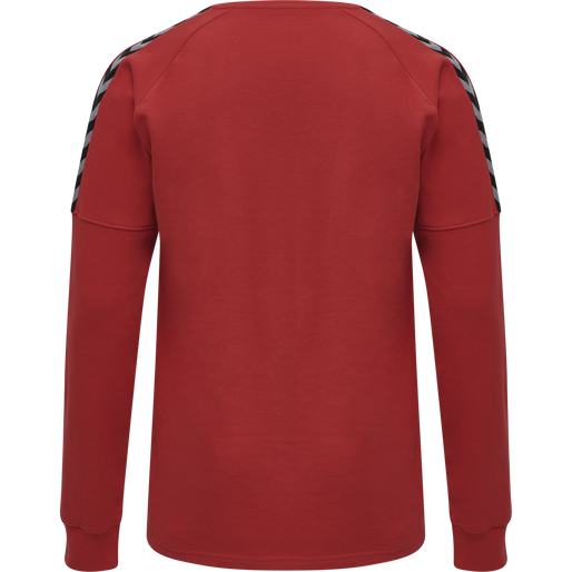 hmlAUTHENTIC TRAINING SWEAT, TRUE RED, packshot