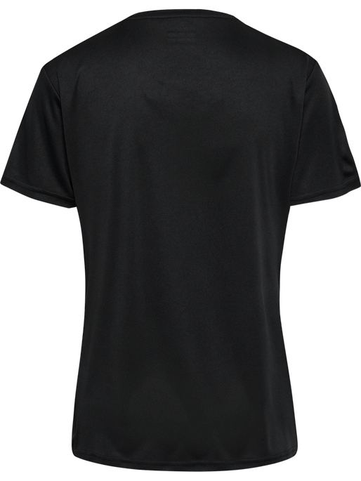 hmlAUTHENTIC PL JERSEY S/S WOMAN, BLACK hmlAUTHENTIC PL JERSEY S/S WOMAN, BLACK, packshot