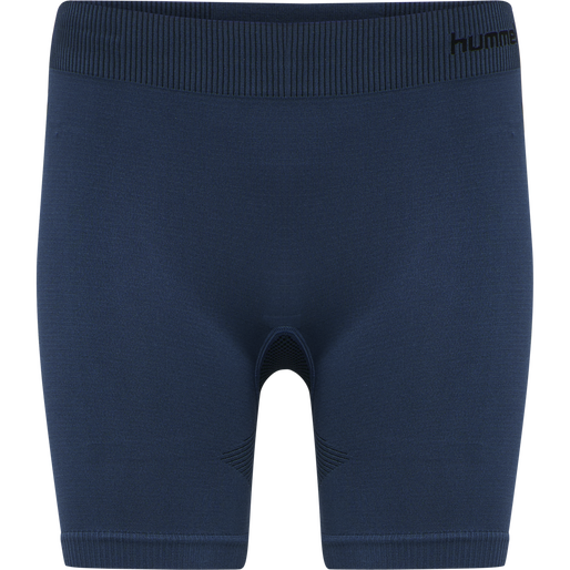 HUMMEL FIRST SEAMLESS TR SHT TIGH W, DARK DENIM, packshot