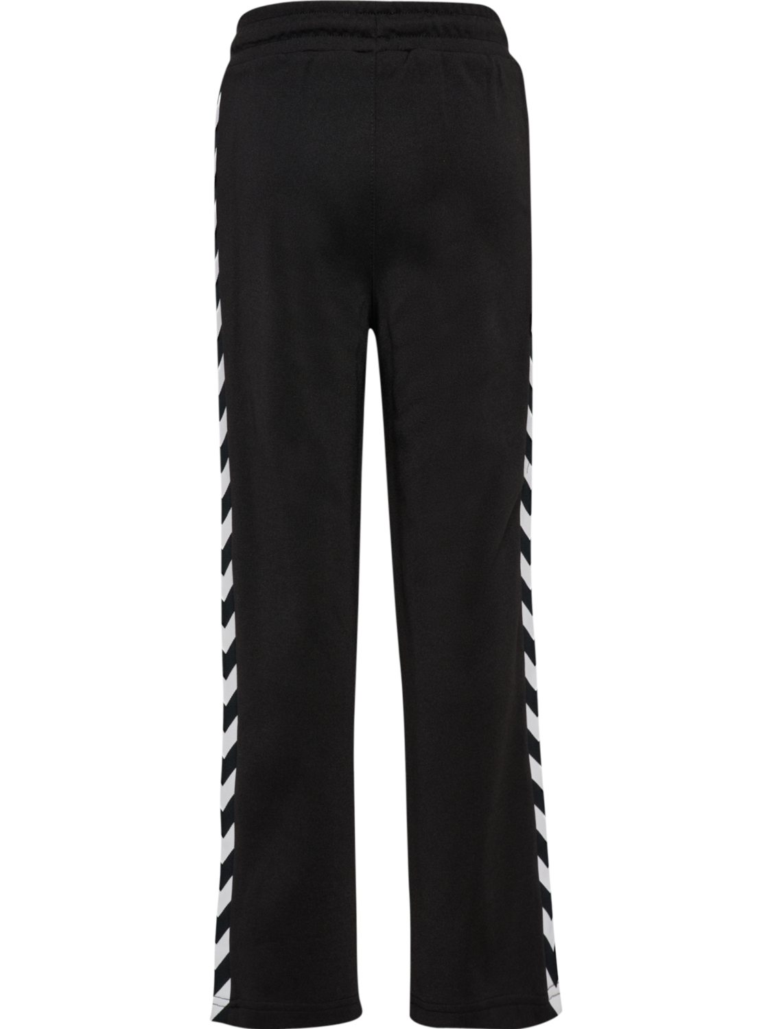 hmlJR ARCHIVE WIDE LEG POLY PANTS, BLACK, packshot