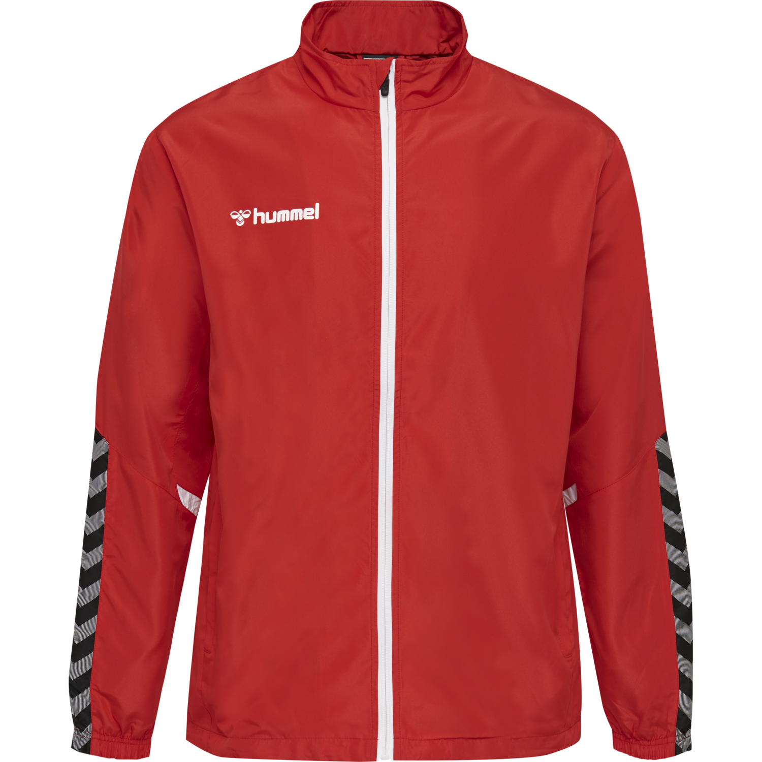 hummel jacket red