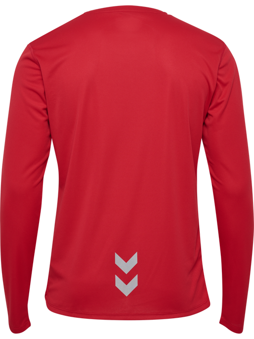 hmlRUN JERSEY L/S, TANGO RED hmlRUN JERSEY L/S, TANGO RED, packshot