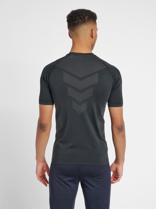 hmlAUTHENTIC PRO SEAMLESS JERS S/S, ANTHRACITE, model