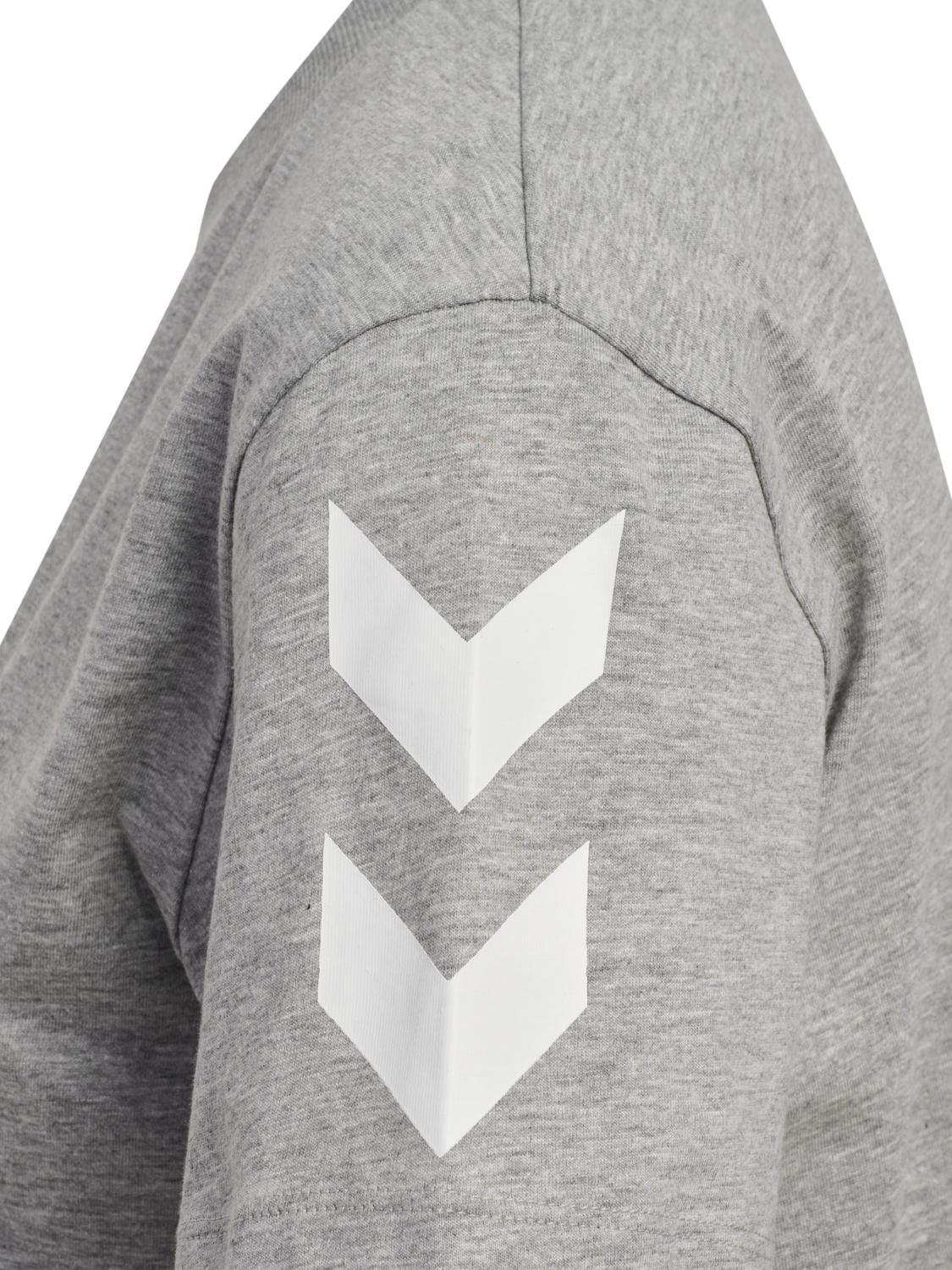 hmlLEGACY 2.0 W T-SHIRT S/S, GREY MELANGE, packshot