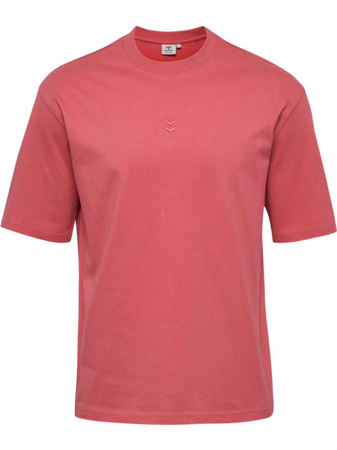 hmlPULSE PREMIUM T-SHIRT S/S, MINERAL RED, packshot