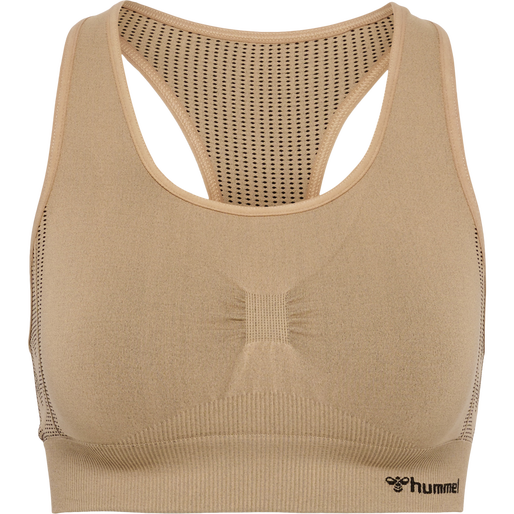hmlMT SHAPING SEAMLESS SPORTS TOP, CURDS & WHEY, packshot