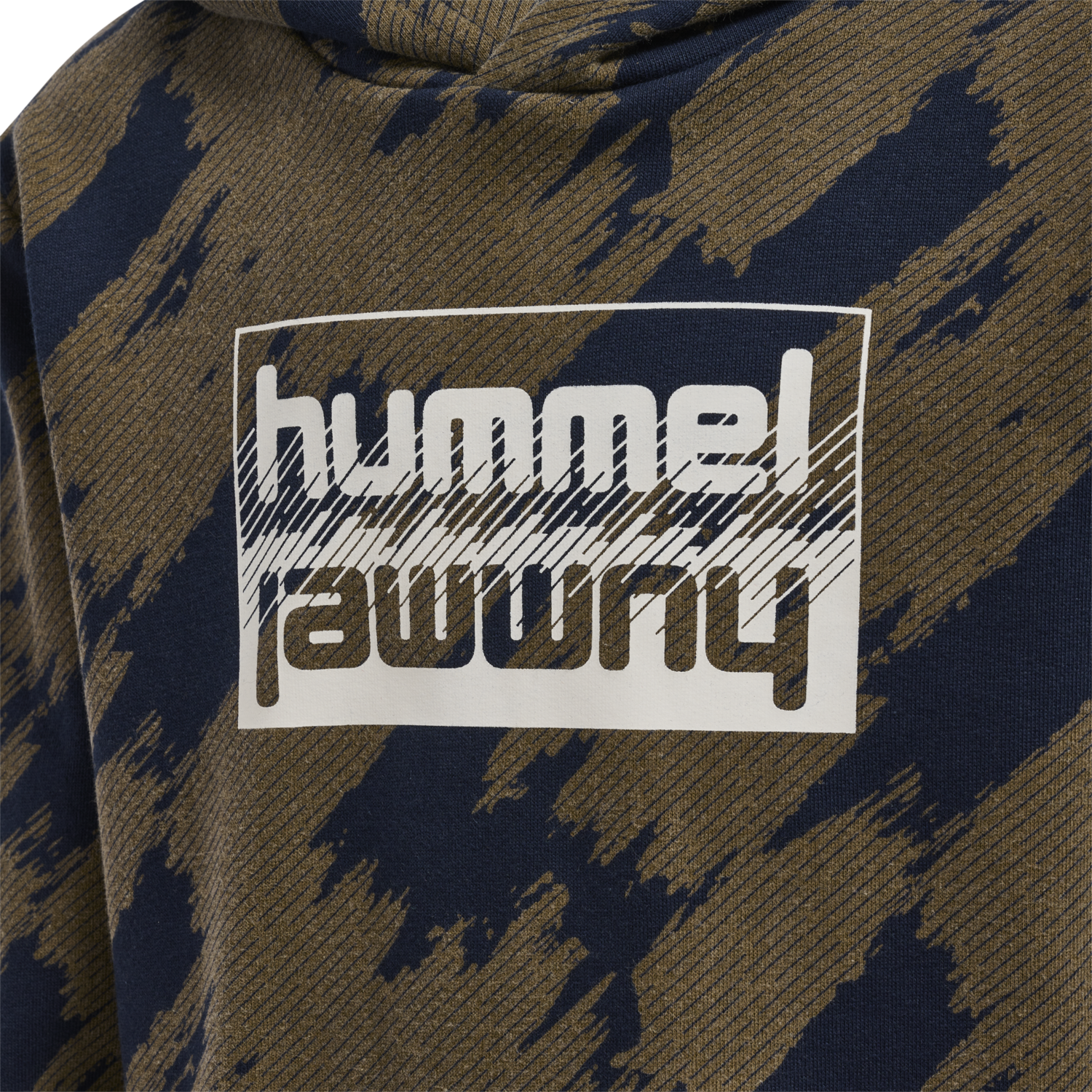 hmlZION HOODIE, BLACK IRIS, packshot