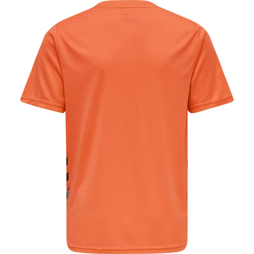 hmlPROMO KIDS DUO SET, NASTURTIUM/OMBRE BLUE, packshot