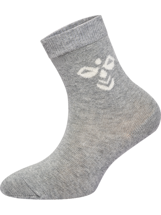 SUTTON 3-PACK SOCK, BLACK/GREY MELANGE/BLUE NIGHTS, packshot