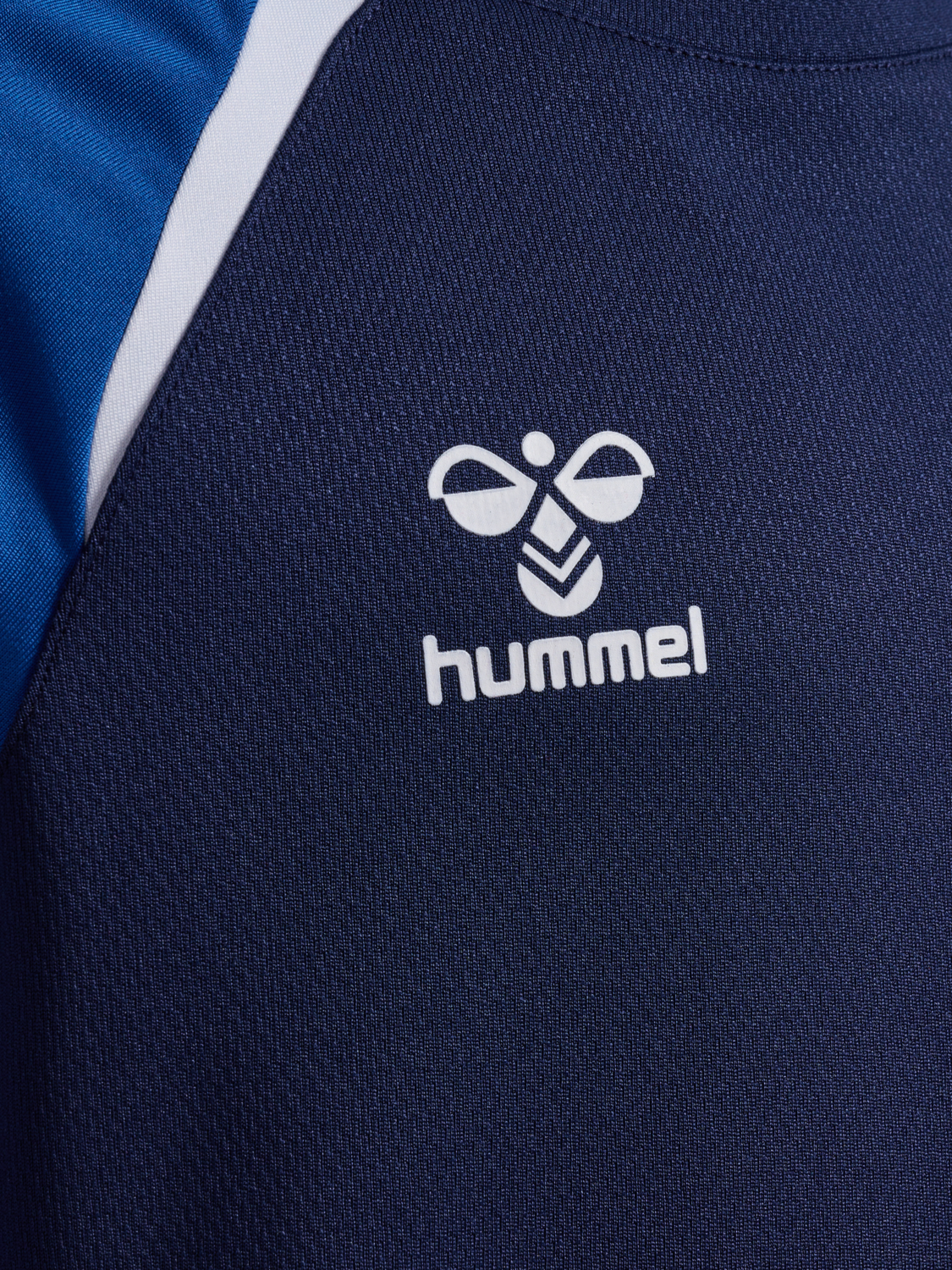 hmlLEAD 2.0 CREW SWEAT KIDS, MARINE/TRUE BLUE, packshot