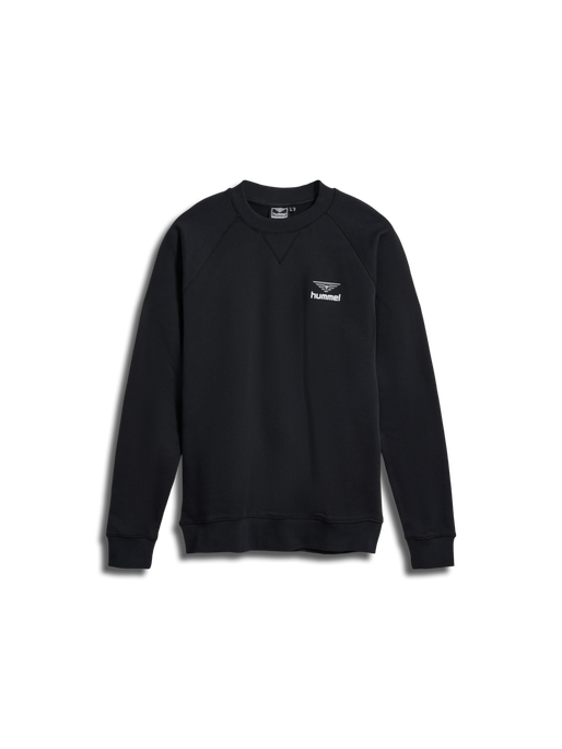 hmlHIVE WADE SWEATSHIRT, BLACK, packshot