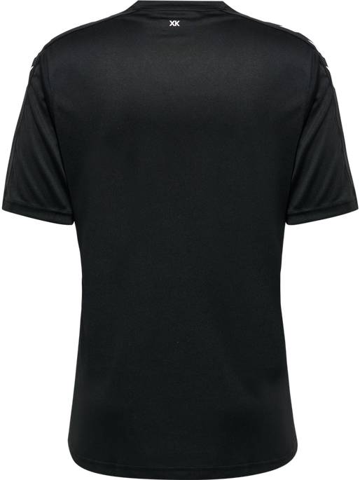 hmlCORE XK POLY JERSEY S/S, BLACK, packshot
