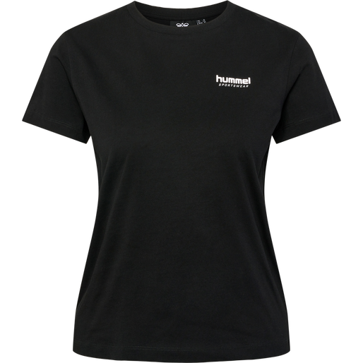 hmlLGC KRISTY SHORT T-SHIRT, BLACK, packshot