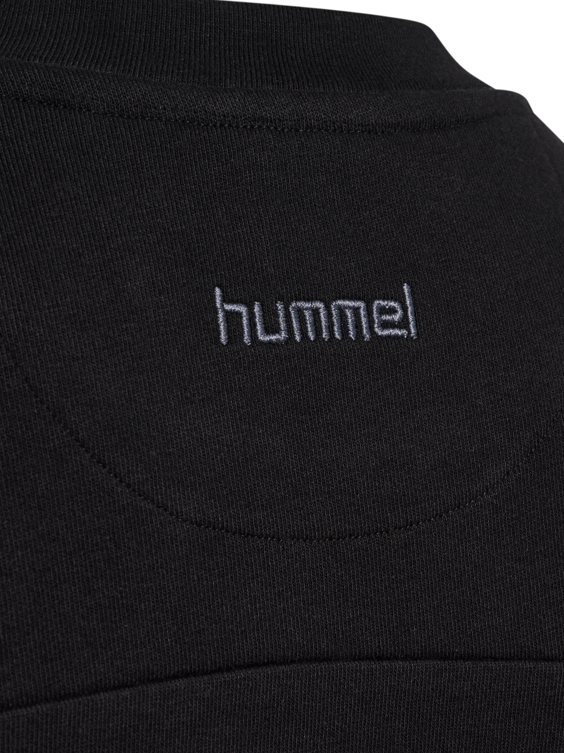 hmlFOUNDATION SWEATSHIRT, BLACK, packshot