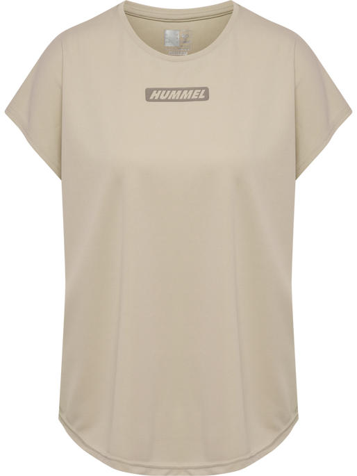 hmlTE TOLA LOOSE T-SHIRT, CHATEAU GRAY, packshot