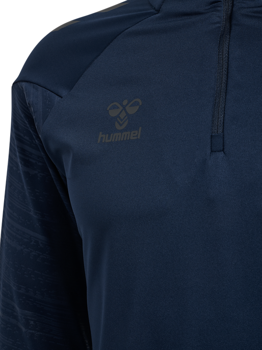 hmlPRO TRAINING HALF ZIP, MARINE, packshot