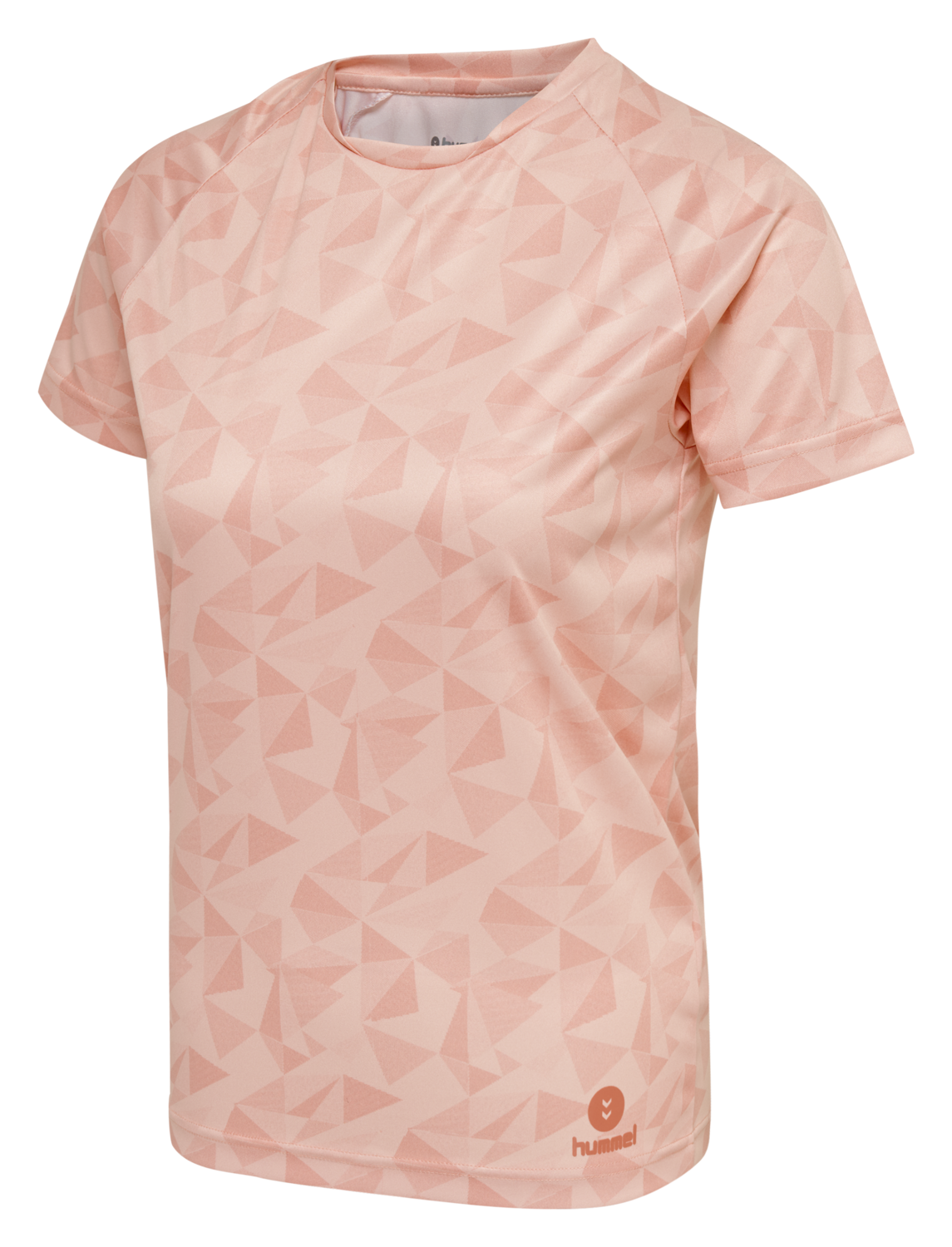 hmlACTIVE KIDS POLY JERSEY SS, MELLOW ROSE, packshot