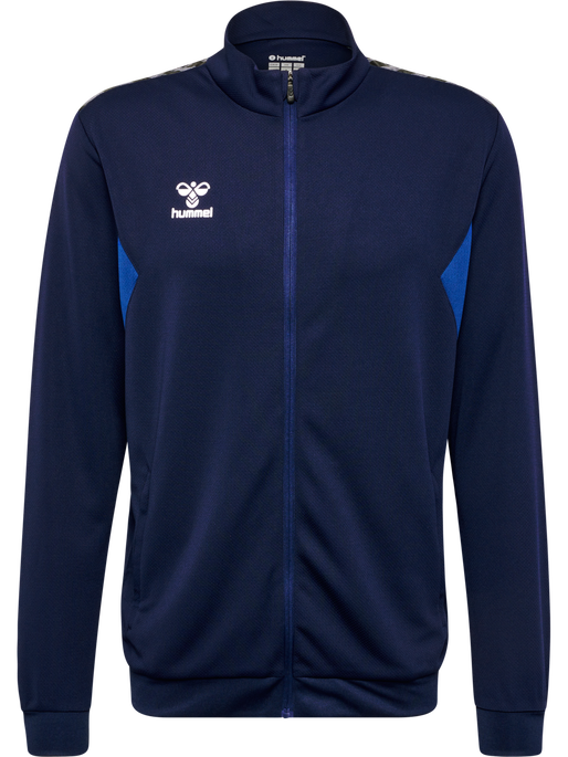 hmlAUTHENTIC PL ZIP JACKET, MARINE, packshot