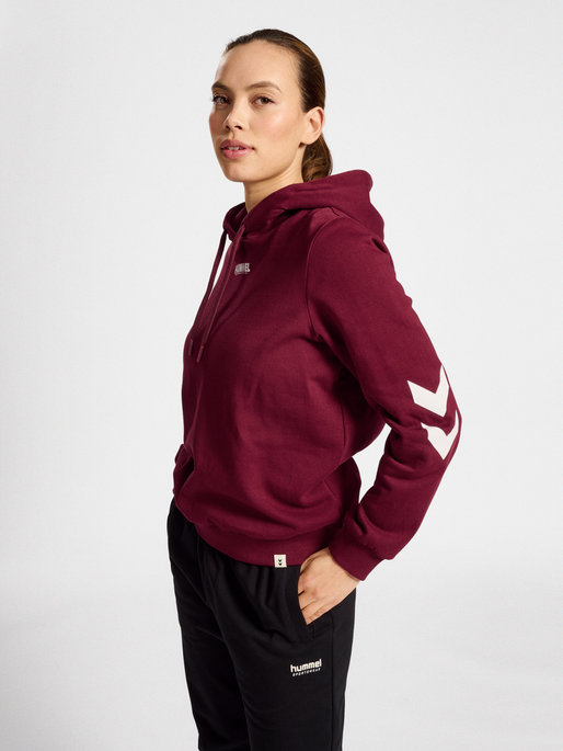 hmlLEGACY WOMAN HOODIE, 3661, model
