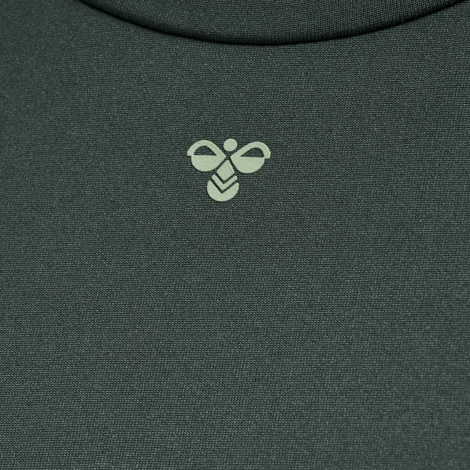 hmlTAYLOR T-SHIRT L/S, DARKEST SPRUCE, packshot