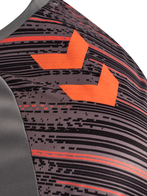 hmlBLAZE PRO TRAINING JERSEY S/S, STEEL GRAY hmlBLAZE PRO TRAINING JERSEY S/S, STEEL GRAY, packshot