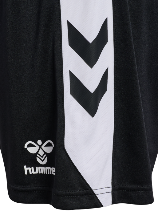 hmlMATCH SHORTS, BLACK/WHITE, packshot