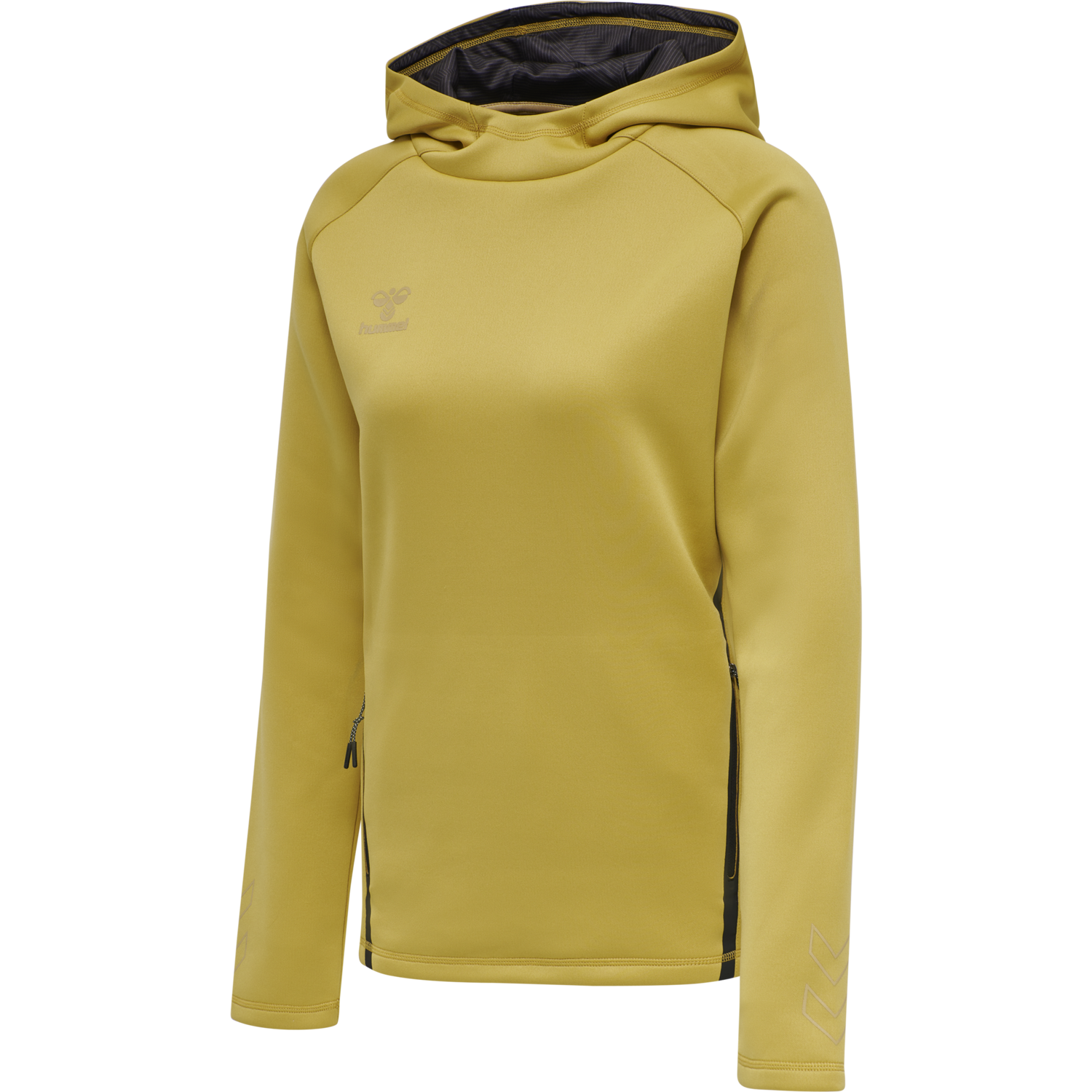 hmlCIMA XK HOODIE WOMAN, ANTIQUE GOLD, packshot