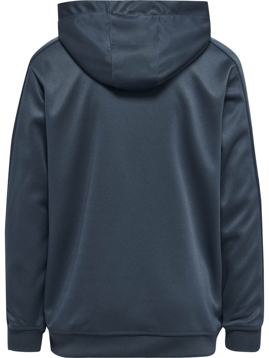 hmlPROMO KIDS POLY HOODIE, OMBRE BLUE/NASTURIUM, packshot