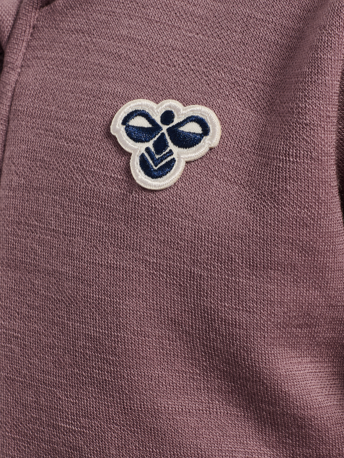 hmlMINI WOOL ZIP JACKET BEE, TWILIGHT MAUVE, packshot