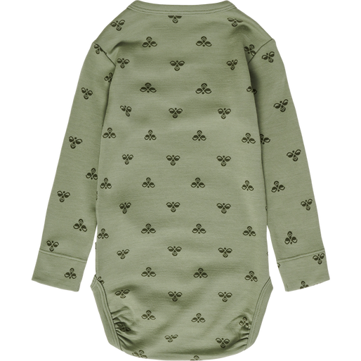 hmlBAMBO BODY LS, OIL GREEN, packshot