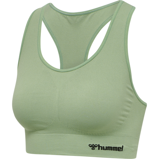 hmlTIF SEAMLESS SPORTS TOP, BASIL, packshot