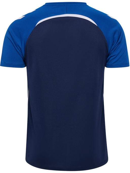 hmlLEAD 2.0 JERSEY S/S, MARINE/TRUE BLUE, packshot