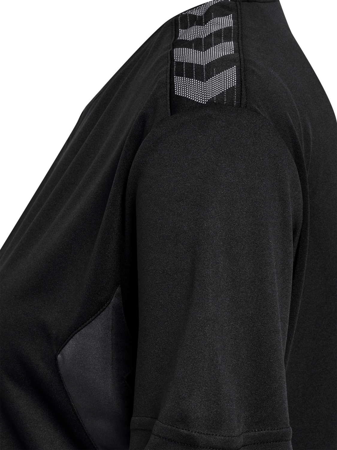 hmlAUTHENTIC PL JERSEY S/S WOMAN, BLACK, packshot