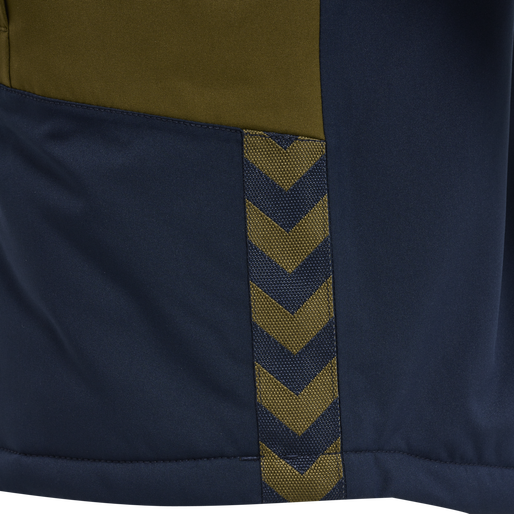 hmlCONRAD TEX JACKET, BLACK IRIS, packshot