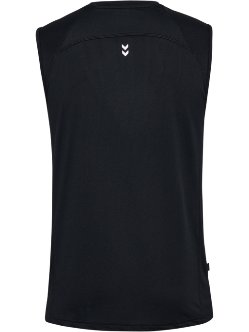 hmlPULSE WORKOUT TANK TOP, BLACK hmlPULSE WORKOUT TANK TOP, BLACK, packshot