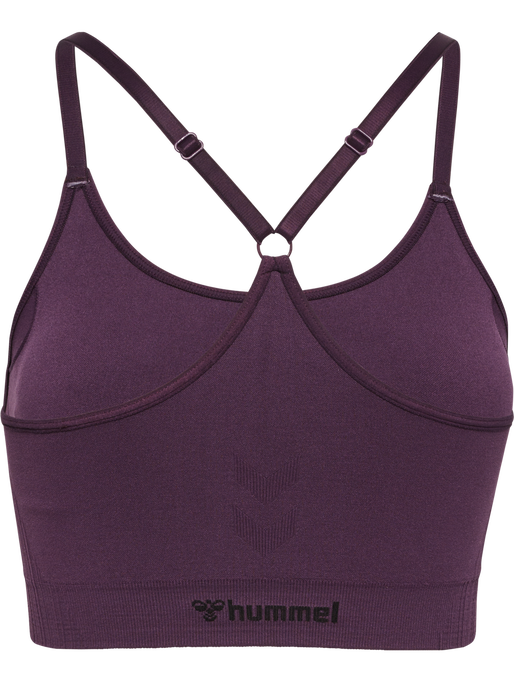 hmlMT DEFINE SEAMLESS PADDED BRA, PLUM PERFECT, packshot