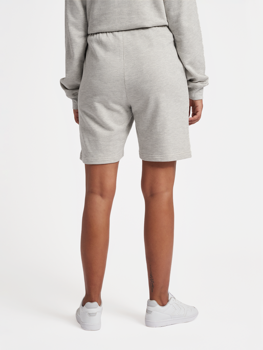 MELANGE HIVE SWEATSHORTS LUCAS hummel - GREY