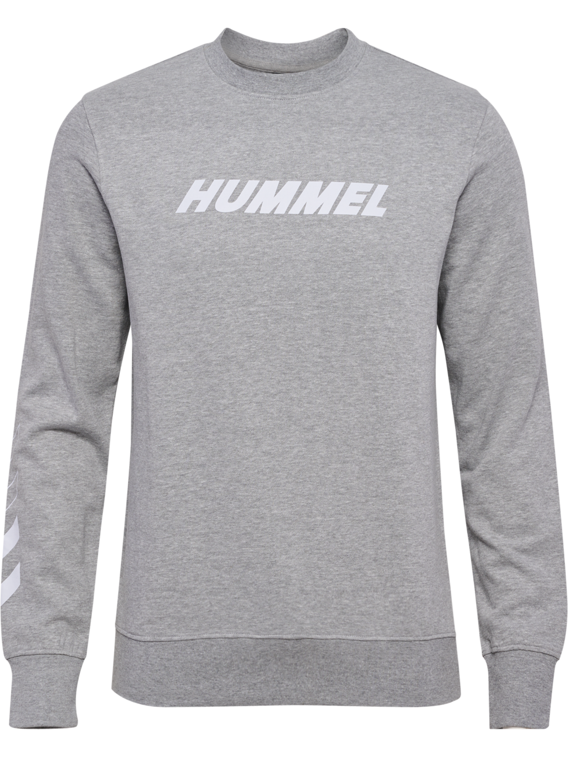 hmlELEMENTAL SWEATSHIRT, GREY MELANGE, packshot