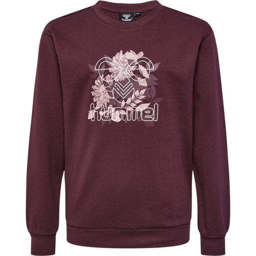 hmlLIVA SWEATSHIRT, !WINDSOR WINE, packshot