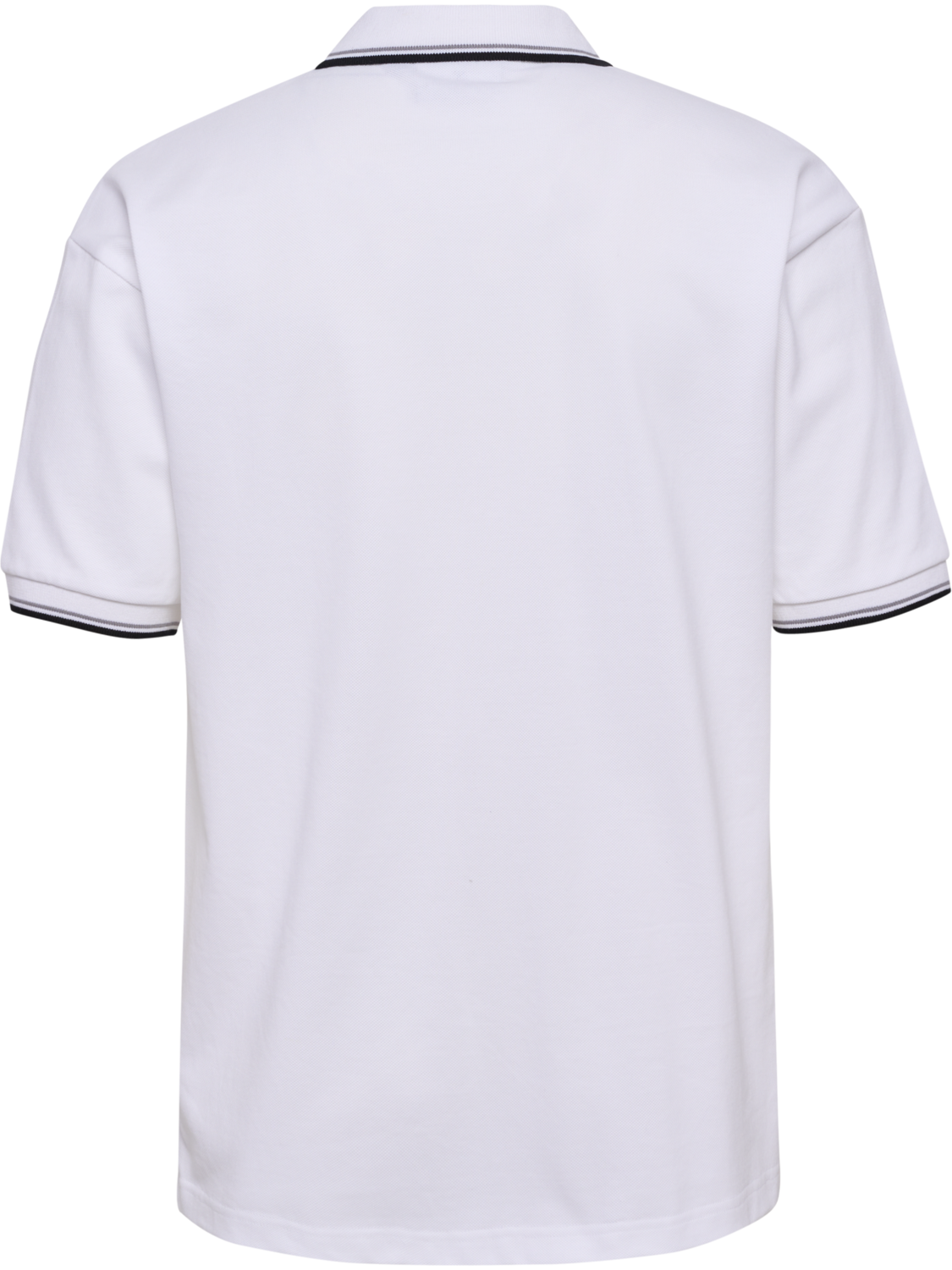 hmlLOOSE POLO SHIRT S/S BEE, WHITE, packshot