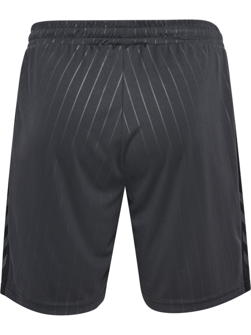 hmlPULSE STRIPE BLOCKED SHORTS, EBONY/BLACK hmlPULSE STRIPE BLOCKED SHORTS, EBONY/BLACK, packshot