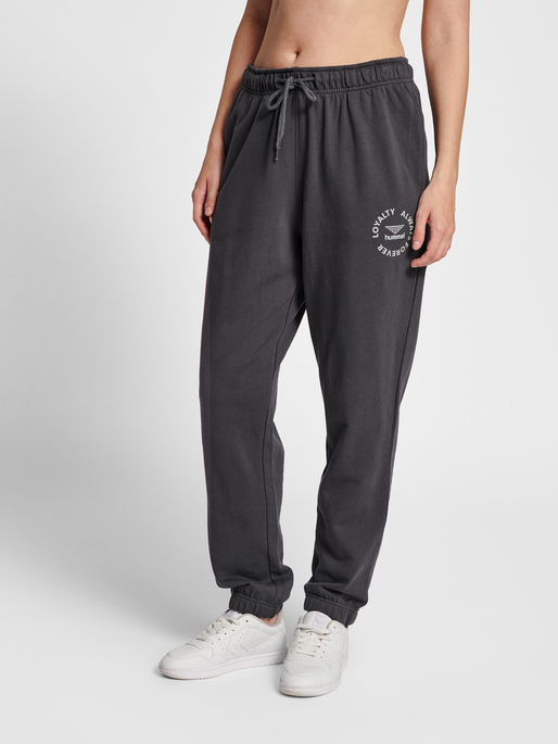 LOYALTY - SWEATPANTS BLACKENED LGC hummel PEARL