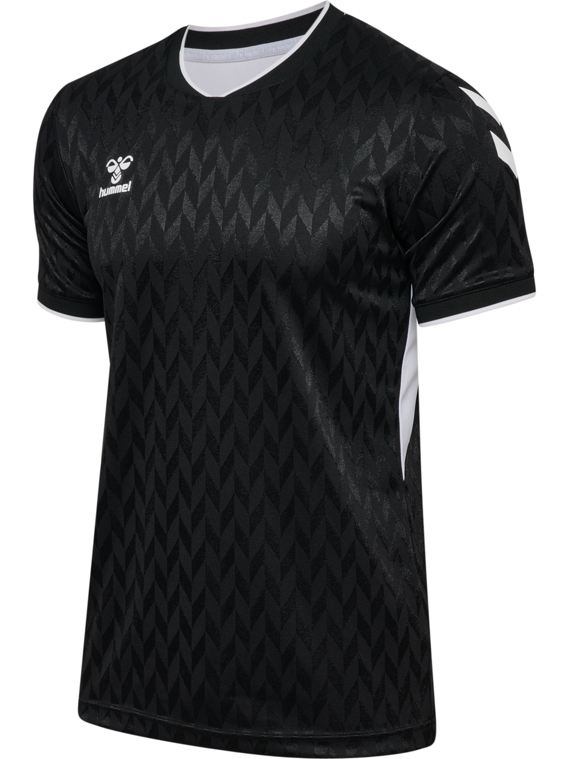 hmlMATCH LEGEND JERSEYS S/S, BLACK, packshot
