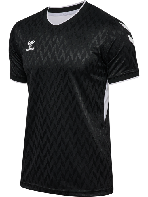 hmlMATCH LEGEND JERSEYS S/S, BLACK, packshot