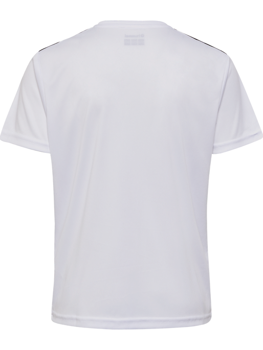 hmlAUTHENTIC PL JERSEY S/S KIDS, WHITE/TRUE BLUE, packshot