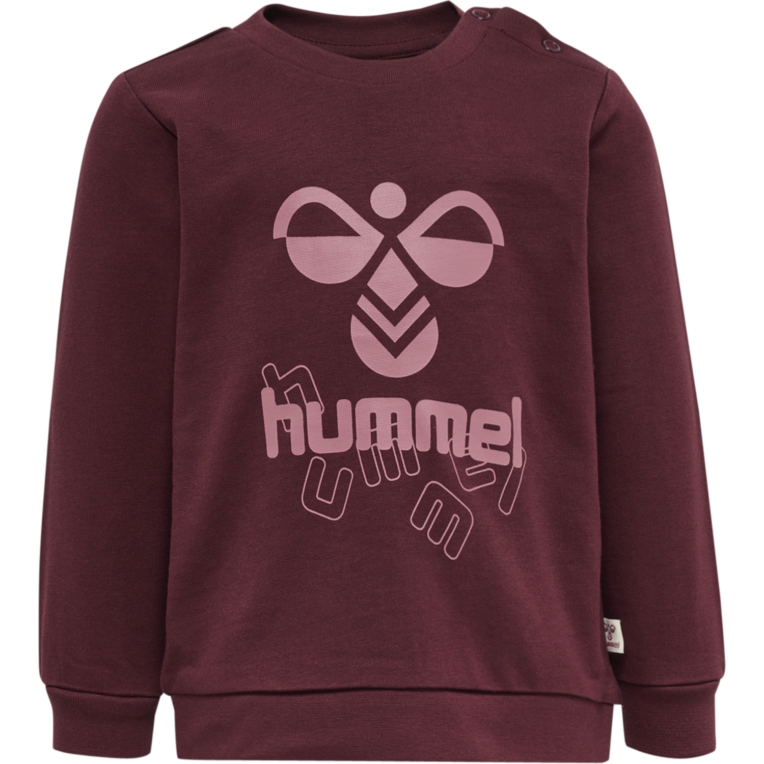 hmlSPIRIT SWEATSHIRT, WINDSOR WINE, packshot