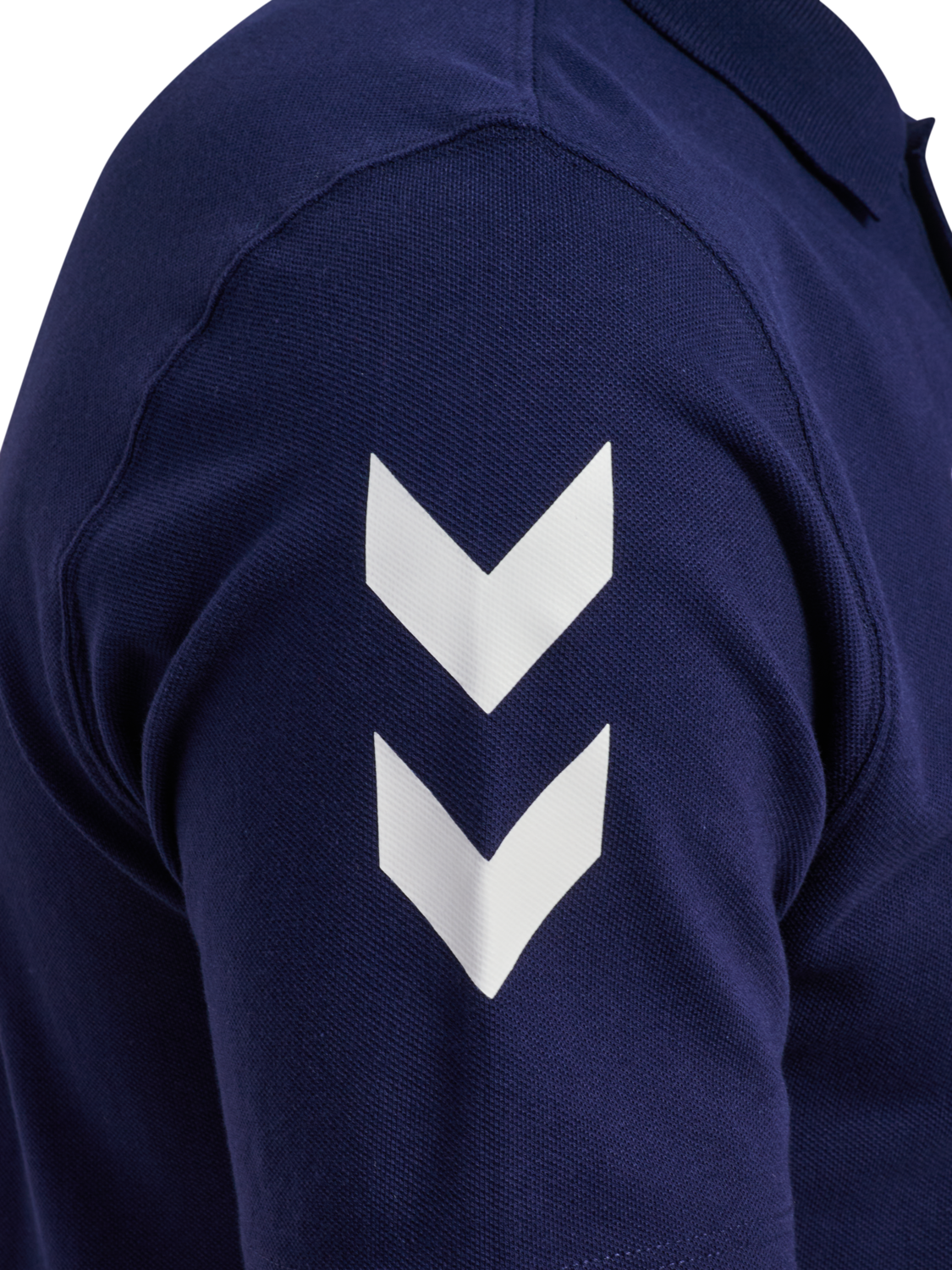 hmlGO 2.0 CHEVRON  POLO, MARINE, packshot
