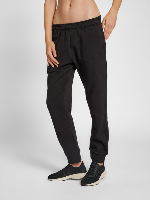 hummel RED BASIC SWEAT PANTS WOMAN - BLACK