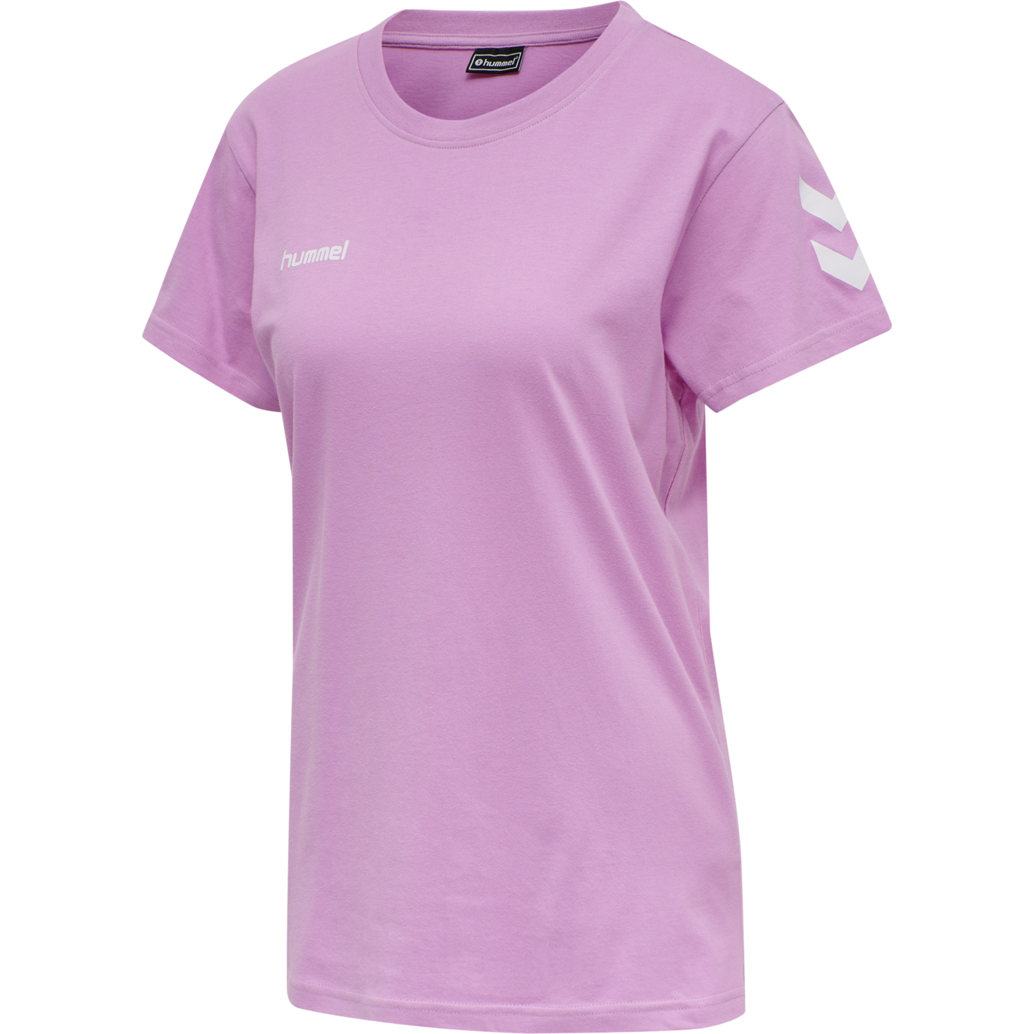 HMLGO COTTON T-SHIRT WOMAN S/S, ORCHID, packshot