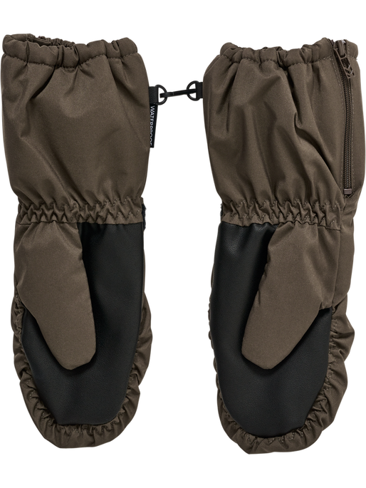hmlIGLO TEX MITTENS, MAJOR BROWN, packshot